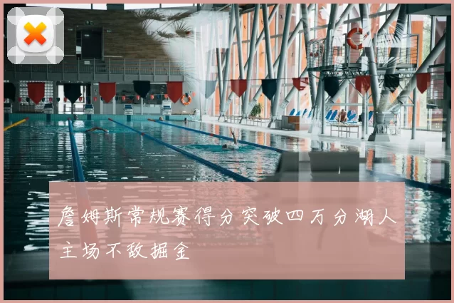 詹姆斯常规赛得分突破四万分湖人主场不敌掘金